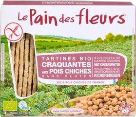 Krokante crackers kikkerewt BIO 12x150 g