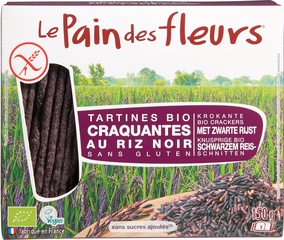Krokante crackers zwarte rijst BIO 12x15
