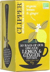Lemon + ginger BIO 4x20 builtjes