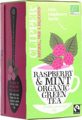 Raspberry + mint BIO 4x20 builtjes