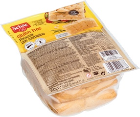 Focaccia con rosmarino 5x3 stuks