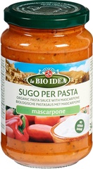 Pastasaus Mascarpone BIO 6x340 gr.