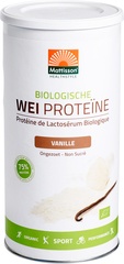 Wei proteïne vanille BIO 1x450 gr.