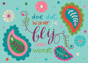 Doe dat waar je blij van wordt 10x1 stu