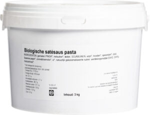 Satésauspasta BIO 1x3 kg.