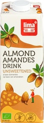 Amandeldrink ongezoet BIO 8x1 ltr.
