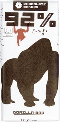 Gorilla bar 92% puur BIO 10x80 gr.