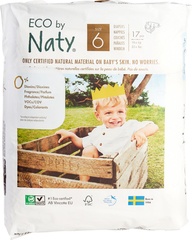 Luiers 6 junior 16+ kg  6x17 stuks