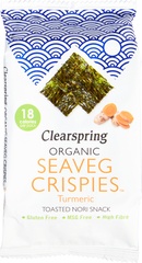 Seaveg Crispies Tumeric BIO 16x4 gr.