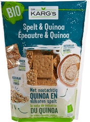 Spelt + quinoa snack BIO 10x110 gr.