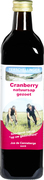 Cranberrysap gezoet 6x750 ml.