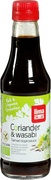 Coriander + wasabi soy BIO 6x250 ml.