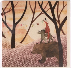 Lama op ballon  5x1 stuks