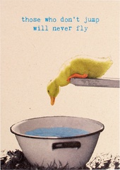 Eendje op duikplank 10x1 stuks