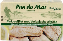 Makreelfilet in olijfolie BIO 10x120 gr.