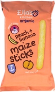 Maïssticks Perzik-Banaan 7+ BIO 5x16 stu