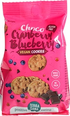 Choco-cranberry-blueberry BIO 6x150 gr.