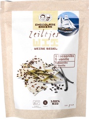 Chocozeiltjes wit vanille BIO 8x100 gr.