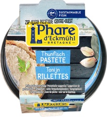 Rillettes van tonijn  12x120 gr.