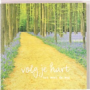 Dubbele kaart volg je hart 5x1 stuks