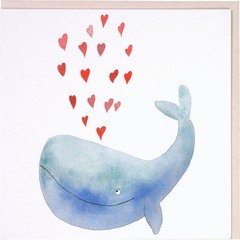 Walvis met hartjes 10x1 stuks