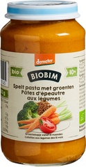 Speltpasta met groenten Demeter 6x220 gr