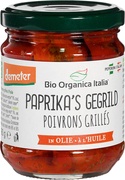 Gegrilde paprika in oli Demeter 5x190 gr