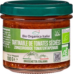 Zontomaatjes tapenade BIO 6x100 gr.