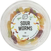 Sour Worms BIO 8x130 gr.