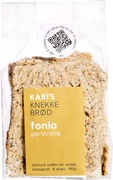 Knekkebrod Fonio Gierst chia BIO 6x195 g