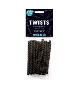 Zoute Dropkabels twists BIO 10x100 gr.