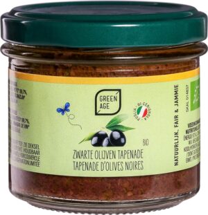 Zwarte olijventapenade BIO 6x100 gr.