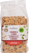 3 grains 3 seeds crackers BIO 10x200 gr.