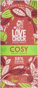Cosy 58% cacao BIO 8x70 gr.