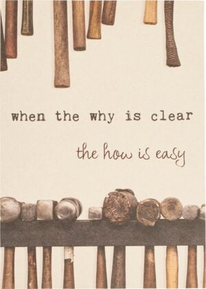 Postkaart when the why 10x1 stuks