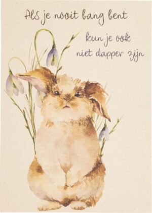 Postkaart bang dapper 10x1 stuks