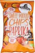 Sweet Potato Chips Paprika BIO 12x90 gr.