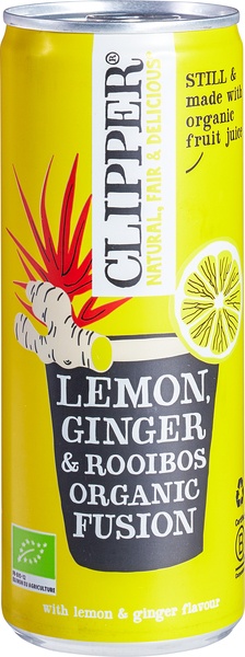 Lemon Ginger Rooibos BIO 12x25 cl