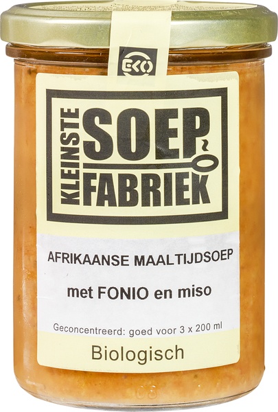 Afrikaanse maaltijdsoep BIO 6x400 ml.