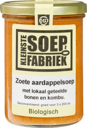 Zoete aardappelsoep BIO 6x400 ml.