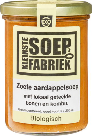 Zoete aardappelsoep BIO 6x400 ml.
