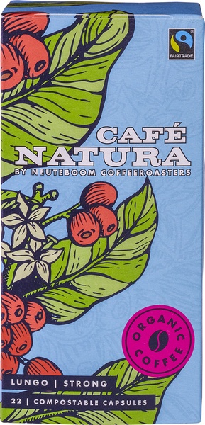 Koffiecapsules lungo BIO 5x121 gr.