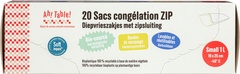 Diepvrieszakken 1 liter  18x20 stuks