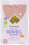 Seaveg Crispies Turmeric BIO 6x20 gr.