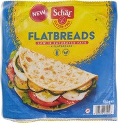 Flatbreads glutenvrij  6x180 gr.