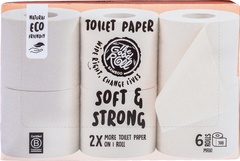 Toiletpapier zonder wikkel  4x6 stuks