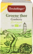 Groene thee cranberry BIO 10x18 builtjes