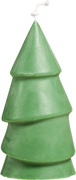 Kaars kerstboom groen L  3x1 stuks