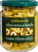 Olijven schijfjes groen BIO 6x190 gr.