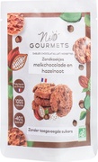 Zandkoek chocolade hazelnoot BIO 12x100